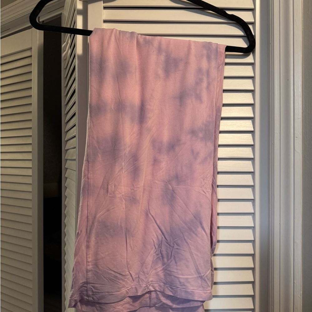 Pink/Purple Tie-Dye Pajama Set